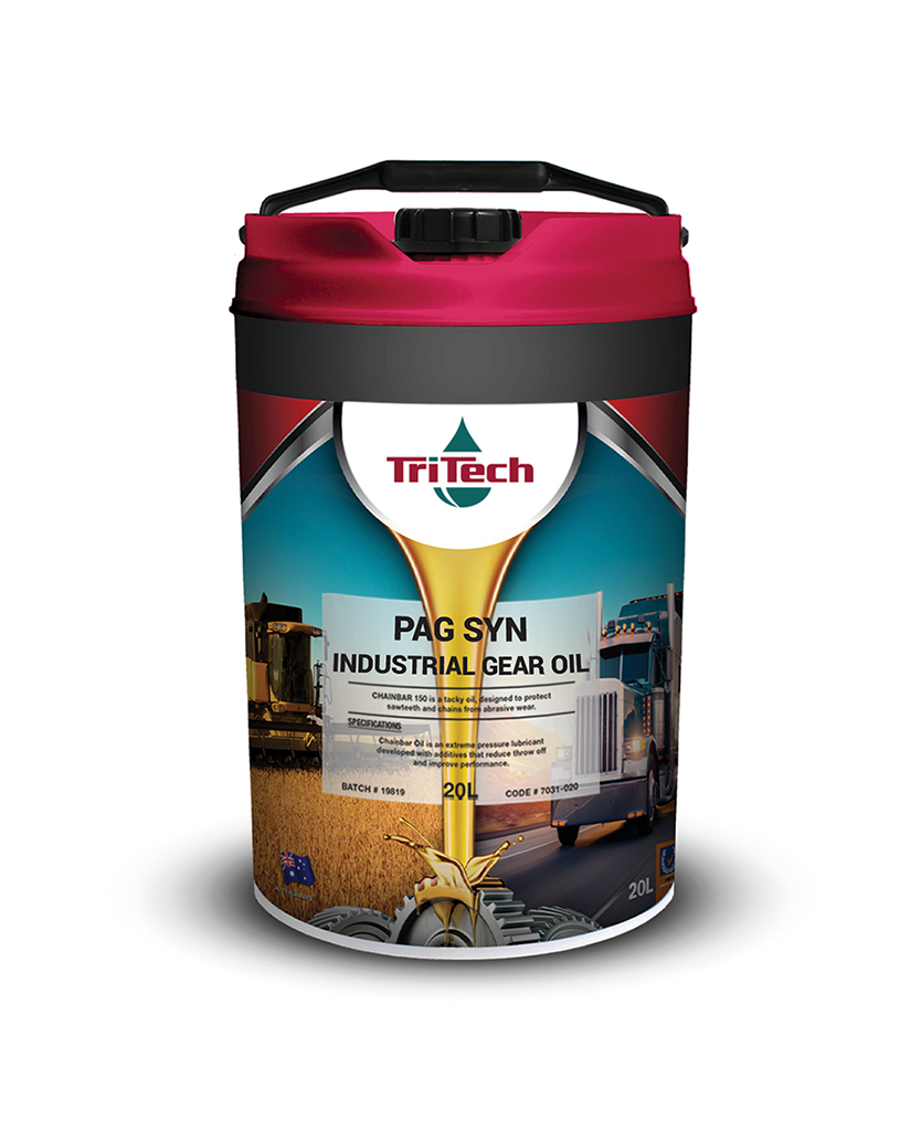 PAG SYN INDUSTRIAL GEAR OIL - Tritech Lubricants